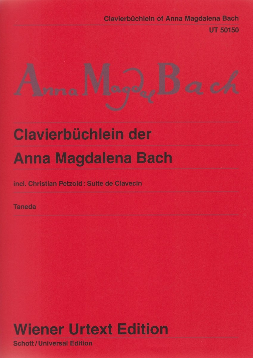 Clavierbüchlein der Anna Magdalena Bach S1